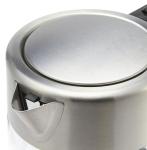Electric Kettle with Glass Carafe and Controls