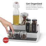 Non-Skid 3-Tier Spice Rack Organizer
