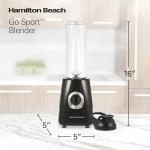 Hamilton Beach Go Sport Portable Smoothie Blender