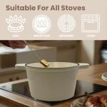 15-Piece Cast Iron Fondue Set with Accessories