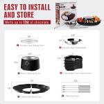Electric S’mores Maker and Fondue Pot Set