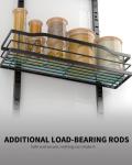 9-Tier Over Door Pantry Organizer with Hanging Baskets
