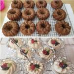 24Pack Silicone Donut Molds and Baking Cups