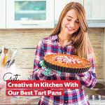 FIDZ 9-Inch Removable Bottom Tart Pan