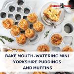 Nordic Ware Petite Graphite Popover Pan