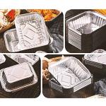 50 Pack Heavy Duty Aluminum Foil Loaf Pans