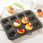 2 Pack Nonstick Muffin Pan Set with 100 Liners