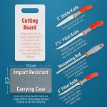 6-Piece Fish Fillet Set for Kitchen Tasks