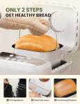 SUMSATY 2.2LB Automatic Bread Maker with Timer