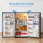 Midea Compact Refrigerator, 100 ml, Black