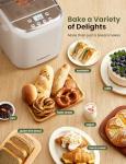 SUMSATY 2.2LB Automatic Bread Maker with Timer