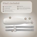 Electric Knife Set - Quiet Ergonomic Blade for Precision