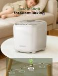 SUMSATY 2.2LB Automatic Bread Maker with Timer
