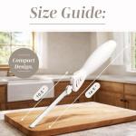 Electric Knife Set - Quiet Ergonomic Blade for Precision