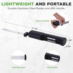 NutriChef Cordless Electric Knife for Meats