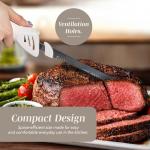 Electric Knife Set - Quiet Ergonomic Blade for Precision