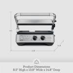 Breville Sear and Press Grill, Stainless Steel