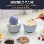 Elite Pint Perfect Ice Cream Maker with Dual Bowls