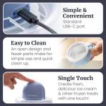 Elite Pint Perfect Ice Cream Maker with Dual Bowls