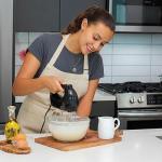 OVENTE 5-Speed Electric Hand Mixer with Storage Case