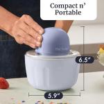 Elite Pint Perfect Ice Cream Maker with Dual Bowls