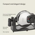Bella Classic Belgian Waffle Maker with Nonstick Plates