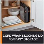 KRUPS 4-Slice Belgian Waffle Maker with Removable Plates