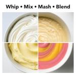 OVENTE 5-Speed Electric Hand Mixer with Storage Case