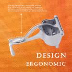 Manual Citrus Juicer with Ergonomic Grip