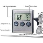 Meichoon Meat Thermometer with Timer Probe