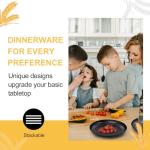 Wheat Straw Dinnerware Set for 4 - 16PCS