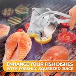 Handheld Aluminum Fruit Juice Squeezer - Easy Use