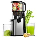 EUHOMY Cold Press Juicer with 5.8" Feed Chute