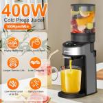 Voltisphere Cold Press Juicer with Wide Feed Chute
