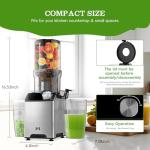 WHUTO Cold Press Juicer with Wide Feed Chute