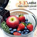 Celiberry Cold Press Juicer with Large Feed Chute