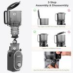 SUSTEAS 300W Cold Press Juicer with 50oz Capacity