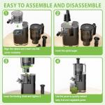 Extra Large Cold Press Juicer with High Yield