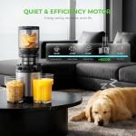 Cold Press Juicer with Wide Feed Chute