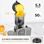 SUSTEAS 300W Cold Press Juicer with 50oz Capacity