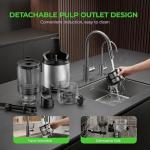 Cold Press Juicer with Wide Feed Chute