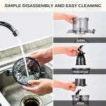 SUSTEAS Cold Press Juicer with 5.3" Feed Chute