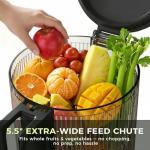Cold Press Juicer with 5.5" Wide Feed Chute