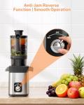 Kndko Slow Masticating Juicer with Wide Feed Chute