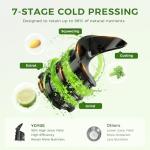 Cold Press Juicer with 5.5" Wide Feed Chute
