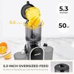 SUSTEAS Cold Press Juicer, 300W, Large Capacity