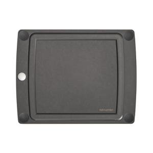 Epicurean All-In-One Cutting Board with Non-Slip Feet and Juice Groove, 10" × 7", Slate/Black