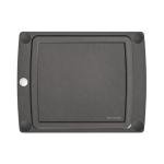 Epicurean All-In-One Cutting Board with Non-Slip Feet and Juice Groove, 10" × 7", Slate/Black