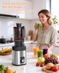 Kndko Slow Masticating Juicer with Wide Feed Chute