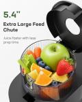 Silonn Slow Masticating Juicer with Large Feed Chute
